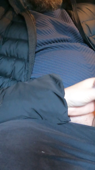 I asked the neighbor's wife to Jerk Me Off. It was a great Public Handjob in my Car | Clip 1