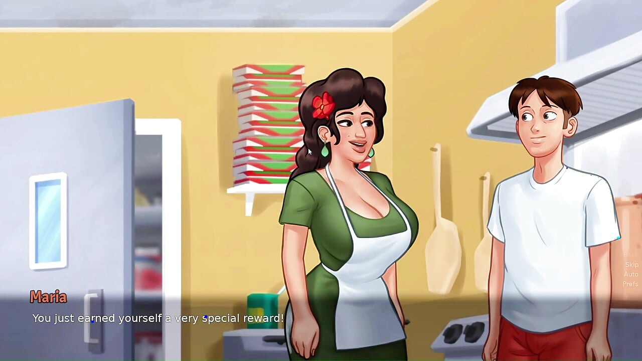 Summertime Saga - Maria New animated scenes in 4k