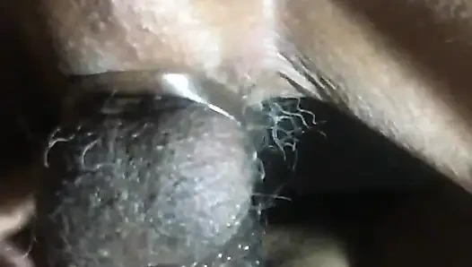 nahaufnahme, fick an der feuchte muschi meiner ehefrau