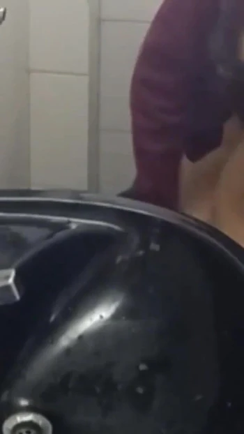 Must-see moment from "STUDENTS in THE BATHROOM of the Institute! WITH STUDENT in the Bathroom! Home Video!"