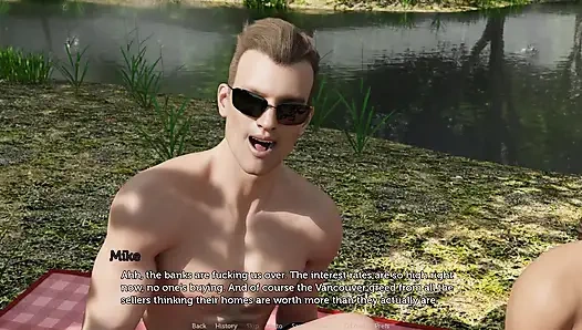 Такос: муж-куколд наблюдает, как его жена трахается с другой парой на улице у озера - эпизод 69