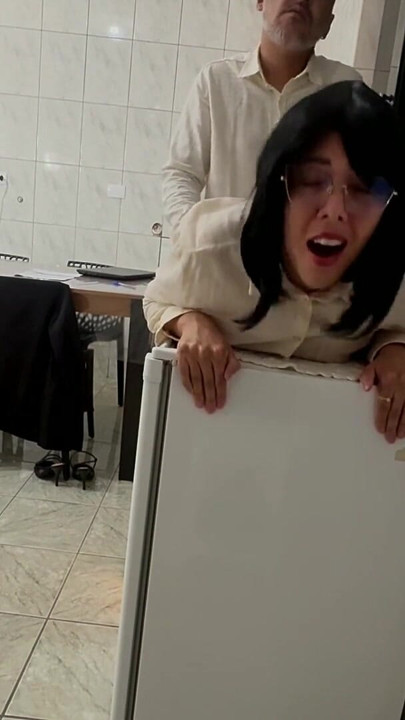 A high-powered executive gets her ass and pussy fucked during a work meeting. | Clip 2