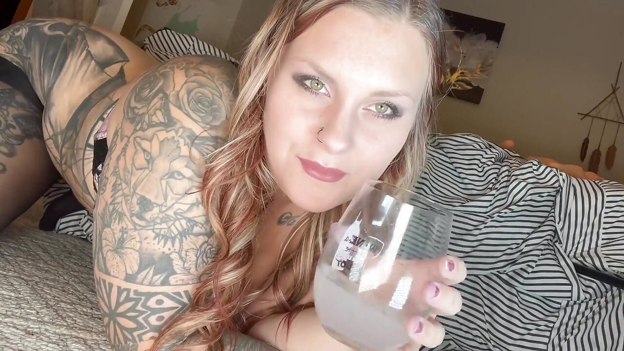Kinkiest Fantasy Slutty Spit and Squirt Glass