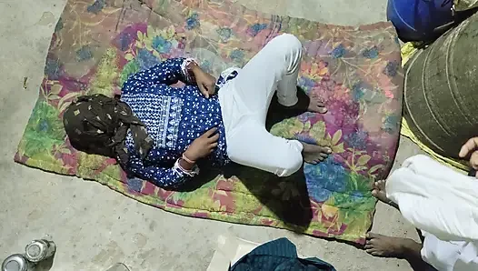 Hot sexy cute girl from a desi village in a Punjabi dress