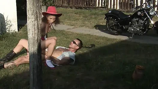 Heiße Bauern kommen ins Kornfeld