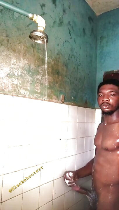 At Shower Masturbating