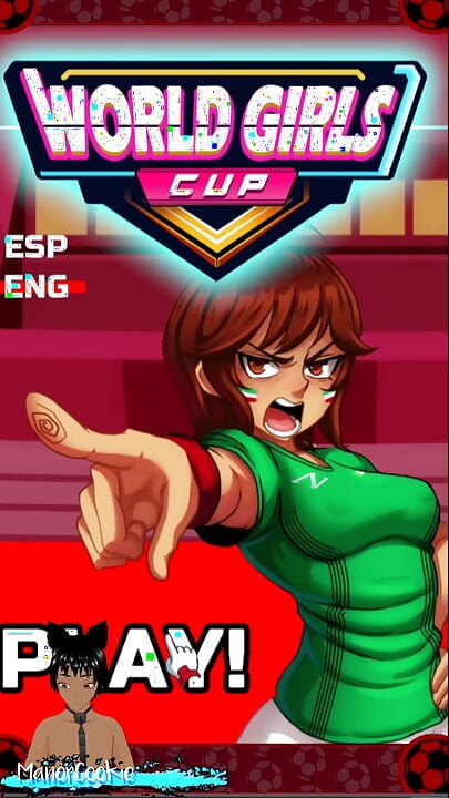 World Cup Girls - Vertical - A FIFA world cup game and Mexico has challenged us and we might get a special blow job!