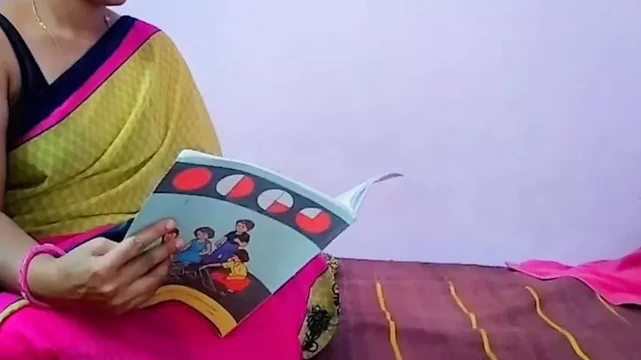 Indian teacher and student have sex in the classroom
