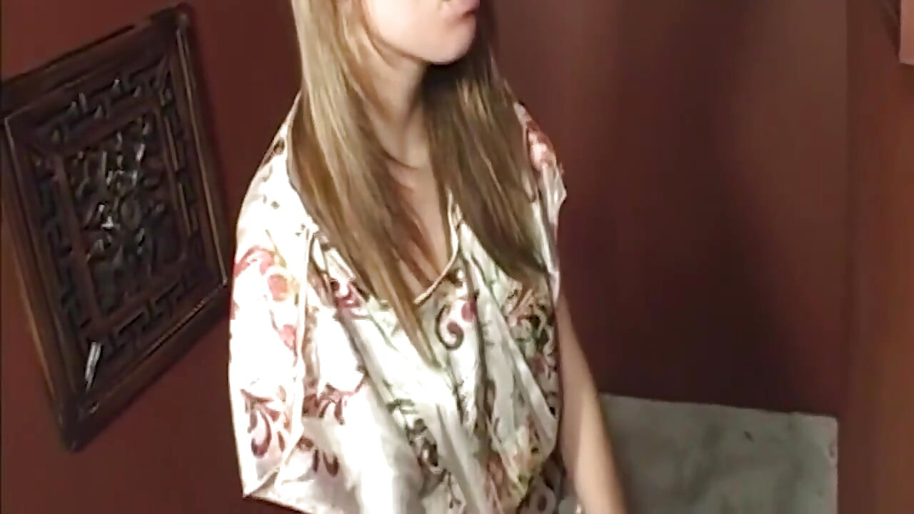 Blonde MILF Devours Huge Gloryhole Cock Covered in Cum
