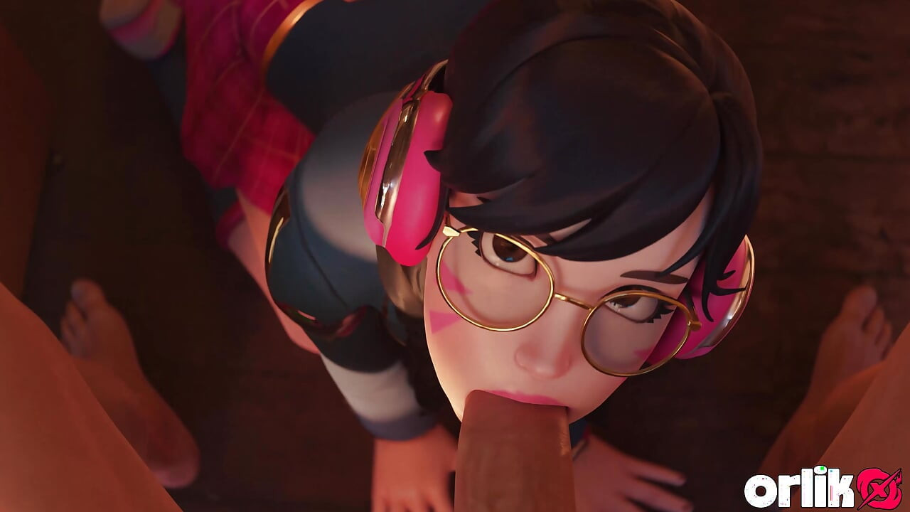 D.va Bad Girl Club éjszakai műszak - Ügyfelek Creampie Fuck - Overwatch 3D Hentai
