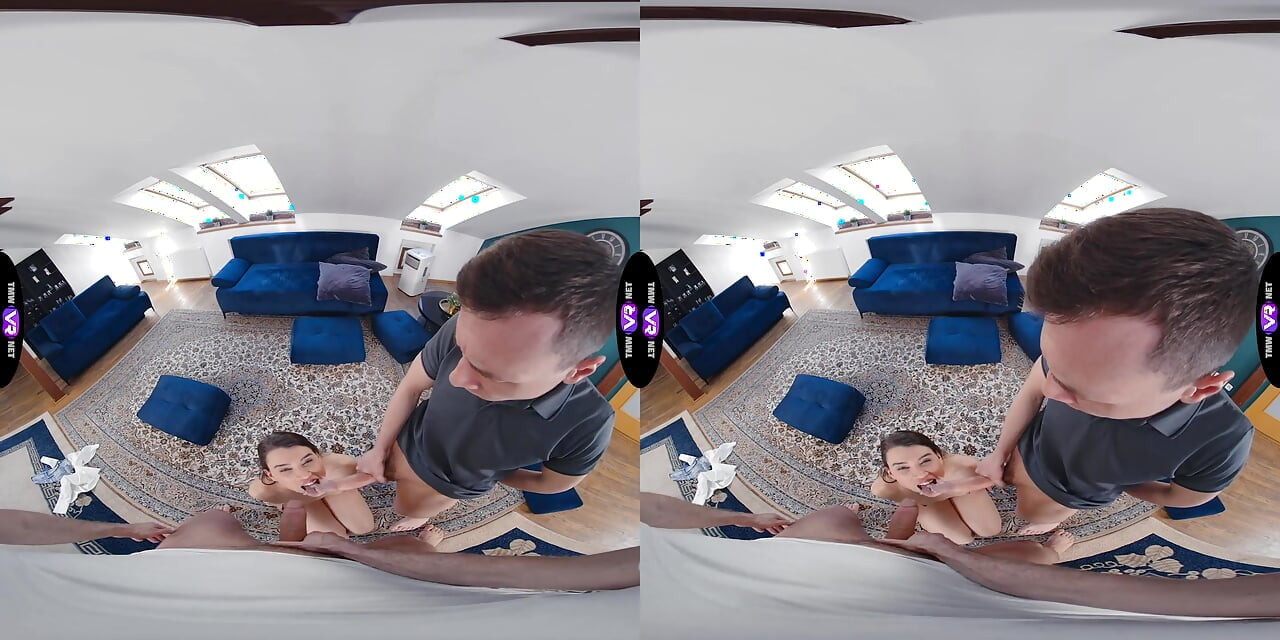 Elena Vedem Fucks Her Idol While Cuckold Boyfriend Watches - TeenMegaWorld