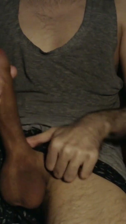 Horny man with big cock jerking off in this night for you | Clip 1