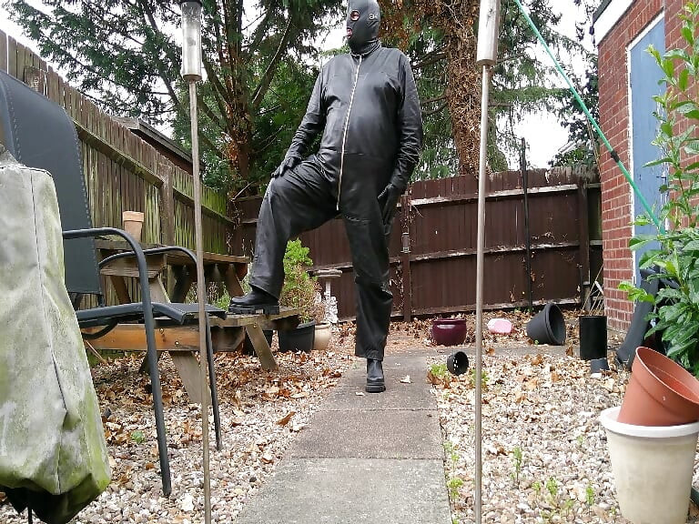 Leather Gimp Suit
