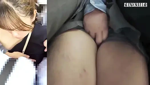 Busty Sash Strap Outfit, Tit Squeeze and Panty Slide Tease. Fingering Makes Her Scream, Special Edition!