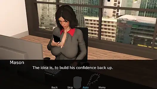 Ateşli evli kadın projesi. Merry Matthew'un üstüne düştü