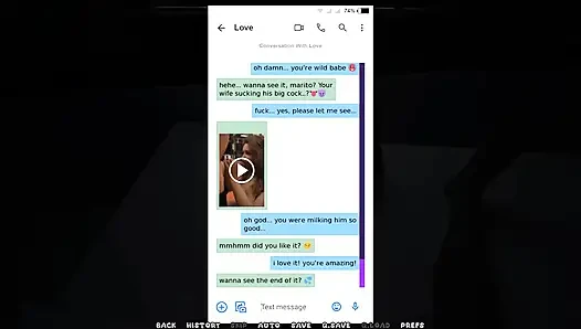 Istri hot italiaku mengirim video porno dan gambarnya ke suaminya dan sahabatnya - episode 24