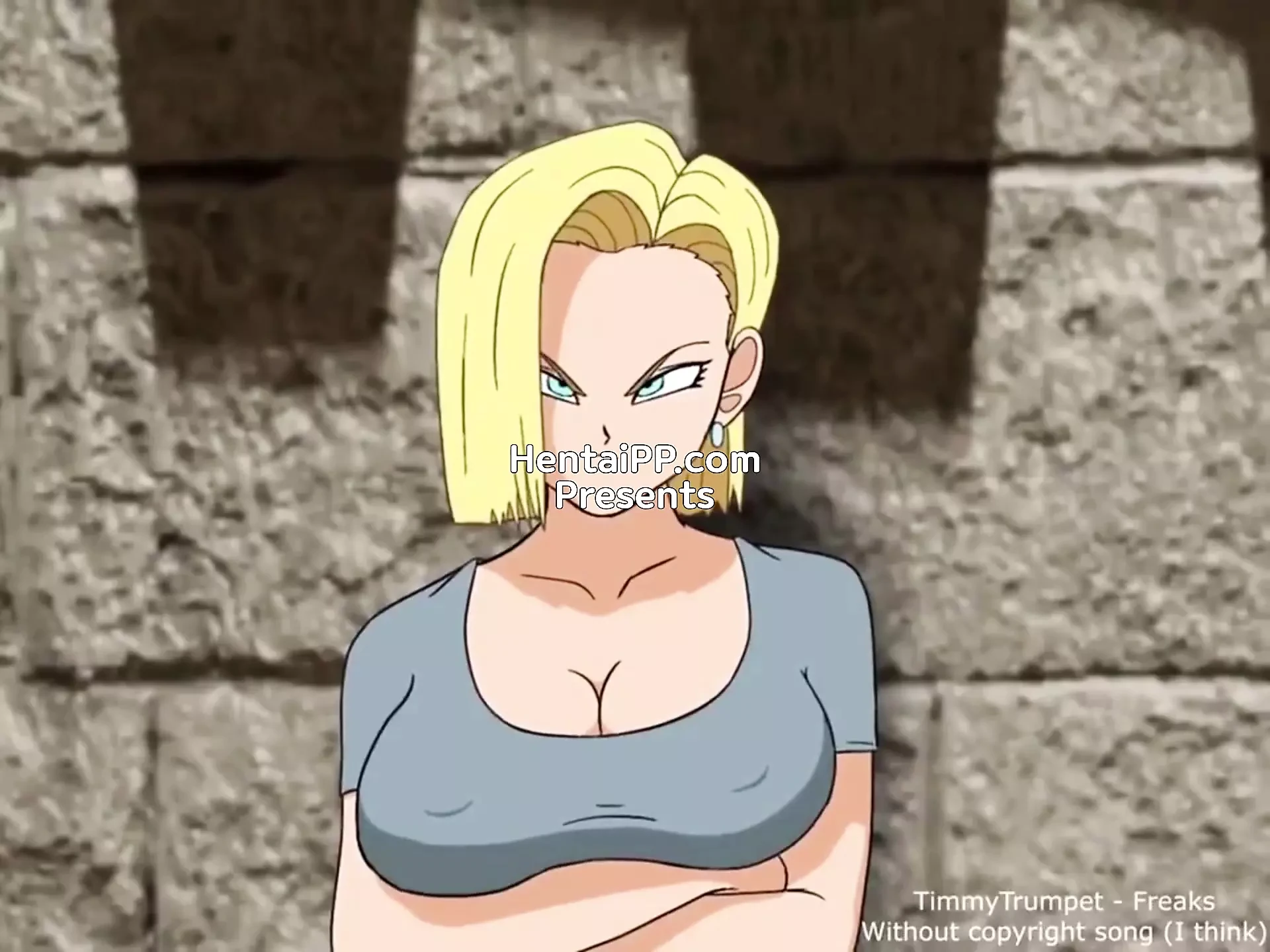 Android 18 ( Dragon Ball Z ) prostitutka na otvorenom ( crtana parodija )