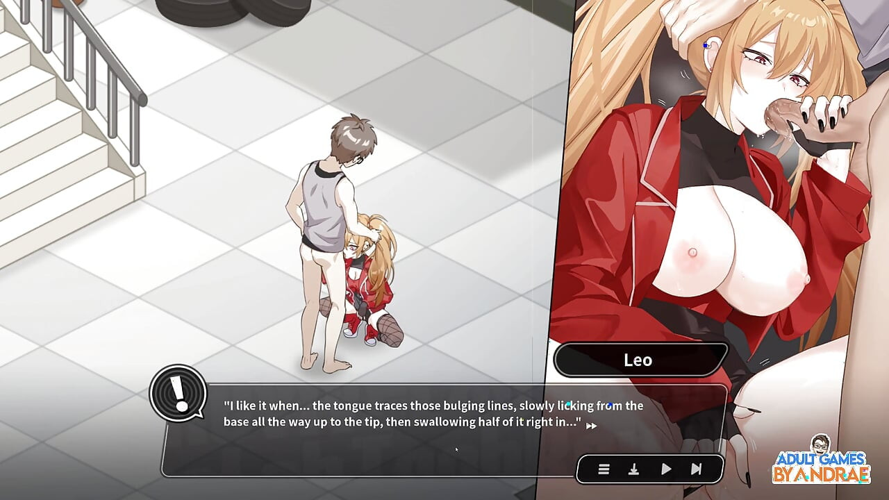 Sex, Secrets & Used Tech Gameplay Part 6 - Roxy's Steamy Blowjob by the Station