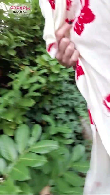 Out in the garden