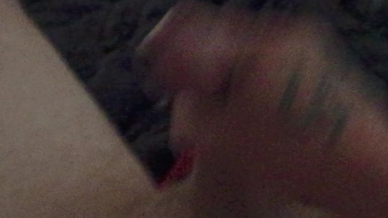Masturbating