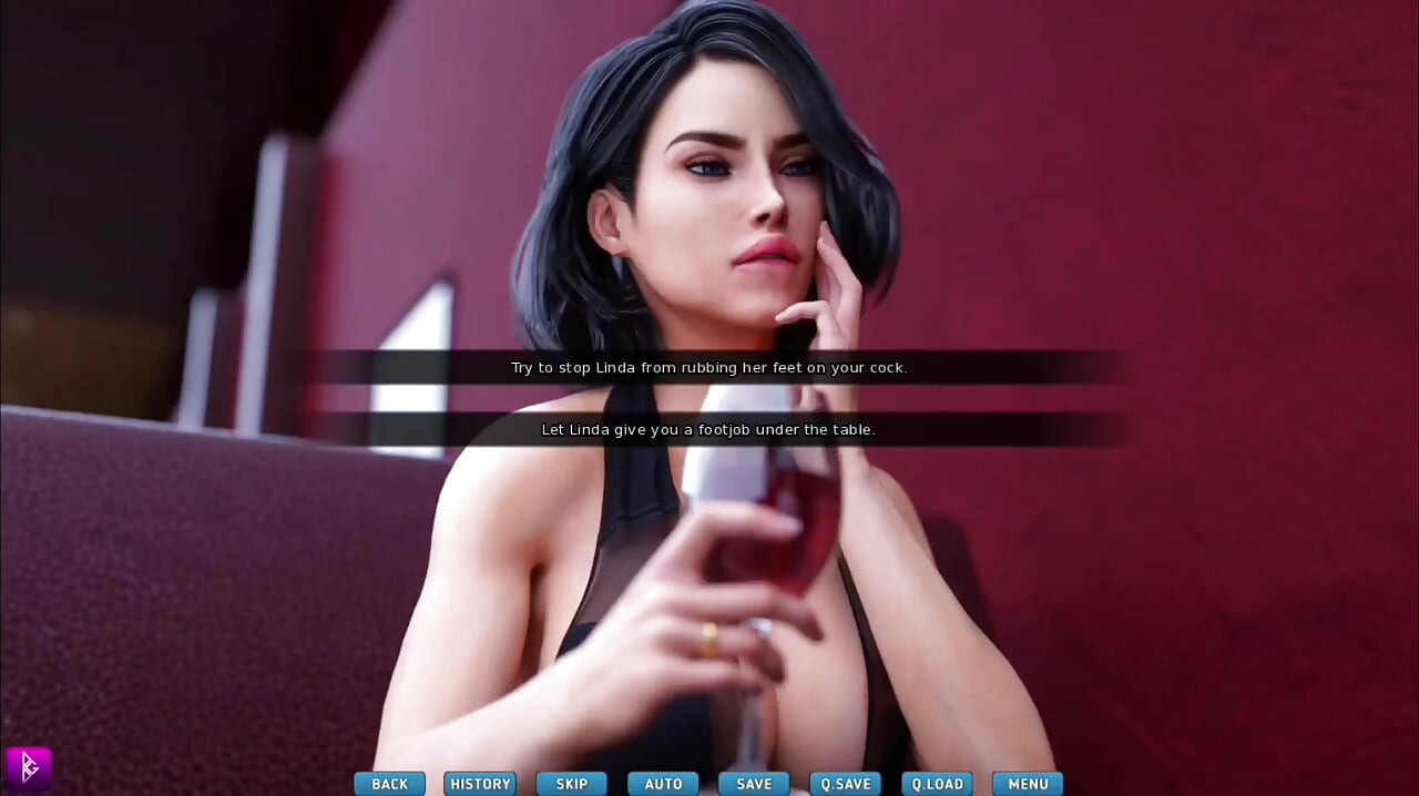 O doamnă sexy își ia pasiunea la o primă întâlnire și îi face o muie - joc, partea 2