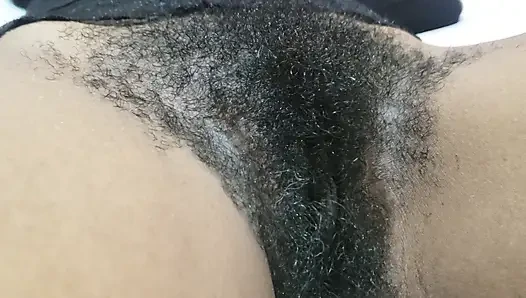 Newest Close Up Beautiful Hairy Pussy Lips