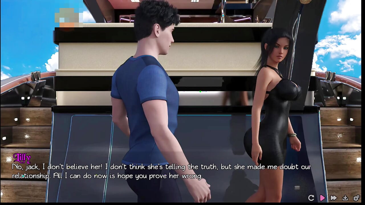 Pure love # 9 - Eve pensou no pau de Jack nela