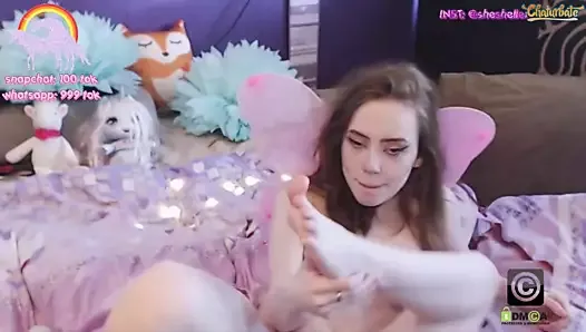 Fairy Self Toe Sucking Foot Worship