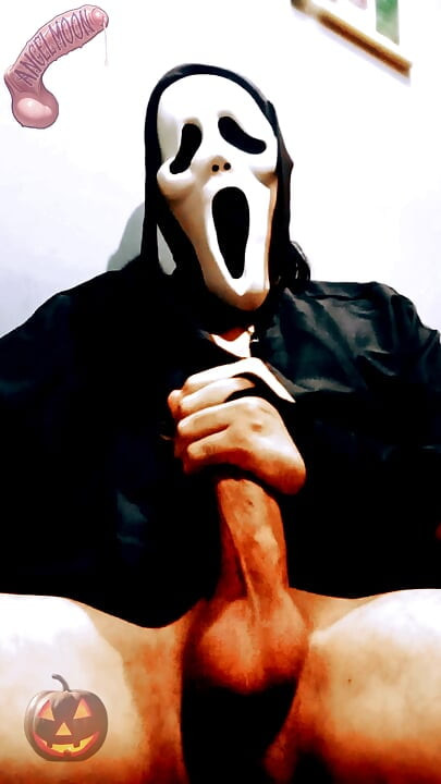 SCREAM A LOVE STORY A dominant guy with a Ghostface mask and a huge cock breaks into your home on Halloween night to ejaculate