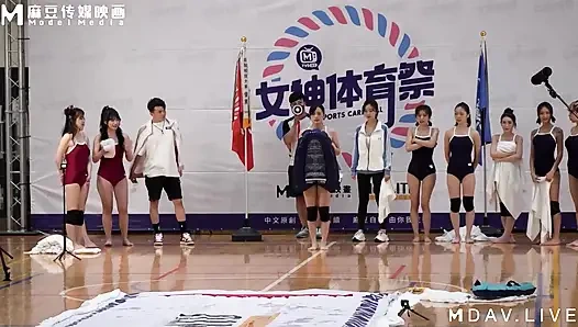 Mtvsq2-ep8 Goddess Sports Festival/8th Period/zero Friction! Slippery Human Curling!