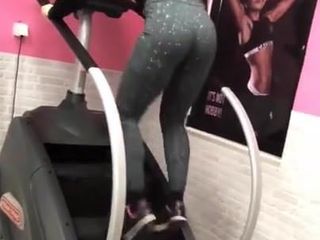 sexy girl in gym