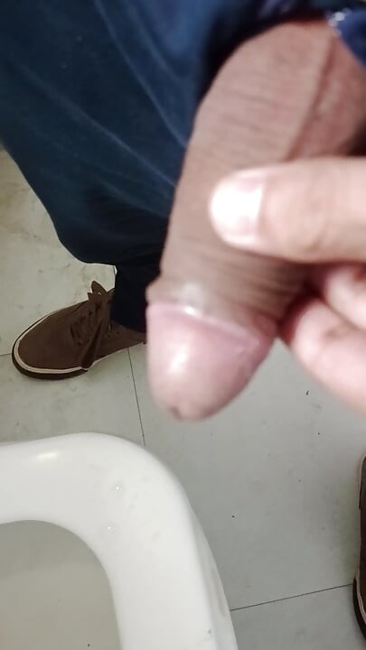Piss in office toilet