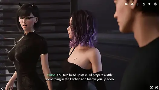 Fresh Women #2 - Chloe & Julia Turn One Bottle of Wine Into Threesome Sex