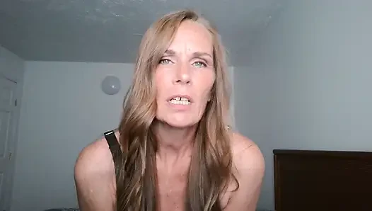 WICHSANLEITUNG sexy natürliche MILF