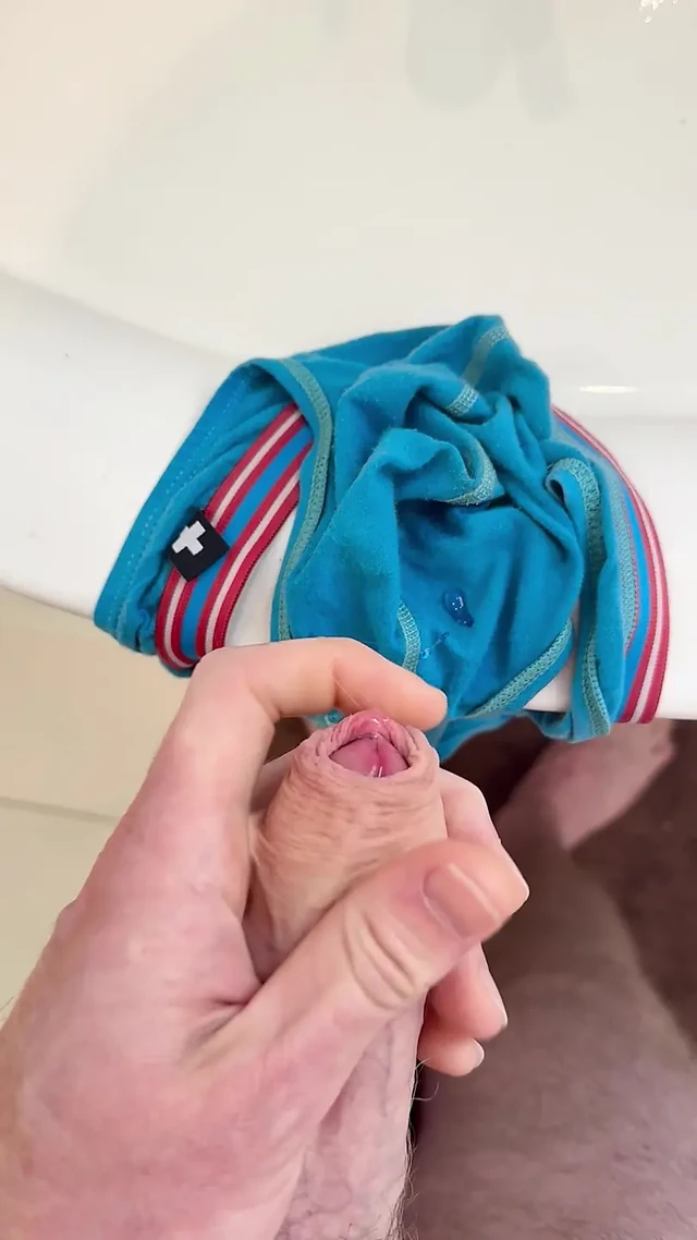 Loading up some briefs for a fan