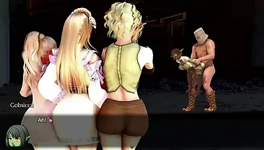 Goblin Layer - Fucking a Big-assed Goblin in Front of My Teammates