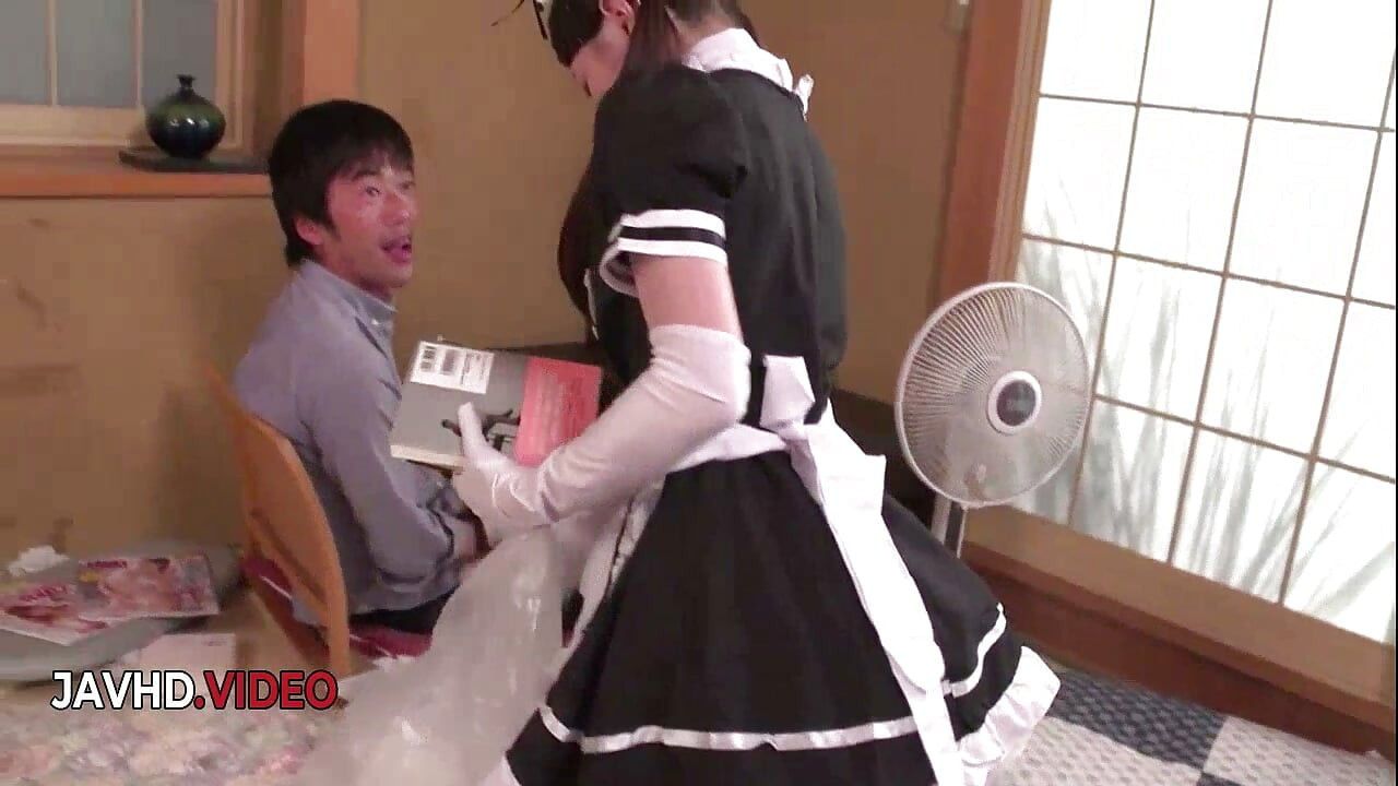 Hot Japanese Maid Misaki Yoshimura in Wild Group Sex Hardcore