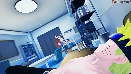 Hinata fucks a BBC while Naruto is in the room next door - Hinata NTR: Sinobi's Affair - Full Movie on patreon: Fantasyking3
