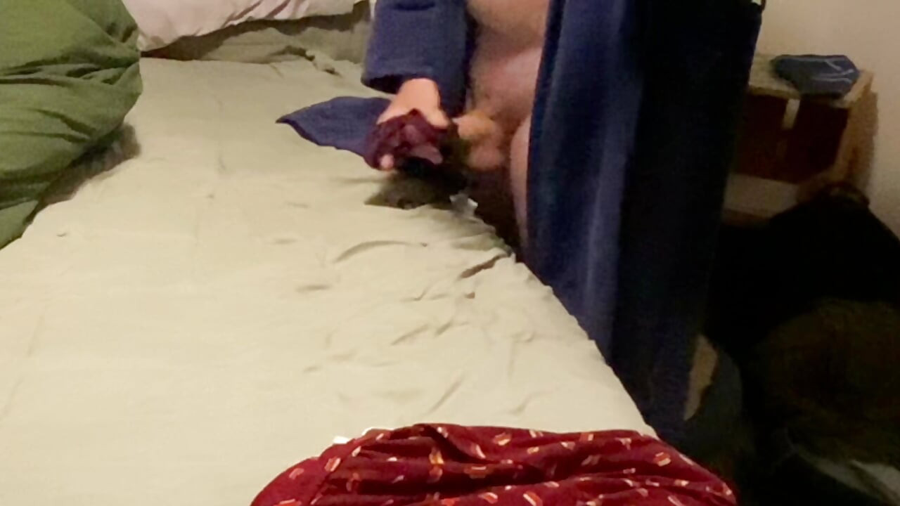 Found panties double cum dump