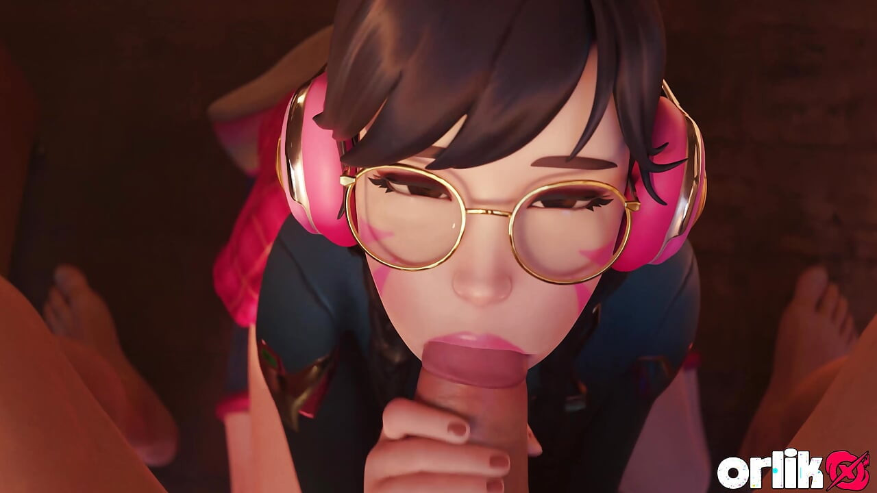 D.va Bad Girl Club Night Shift - Clients Creampie Fuck - Overwatch 3D Hentai