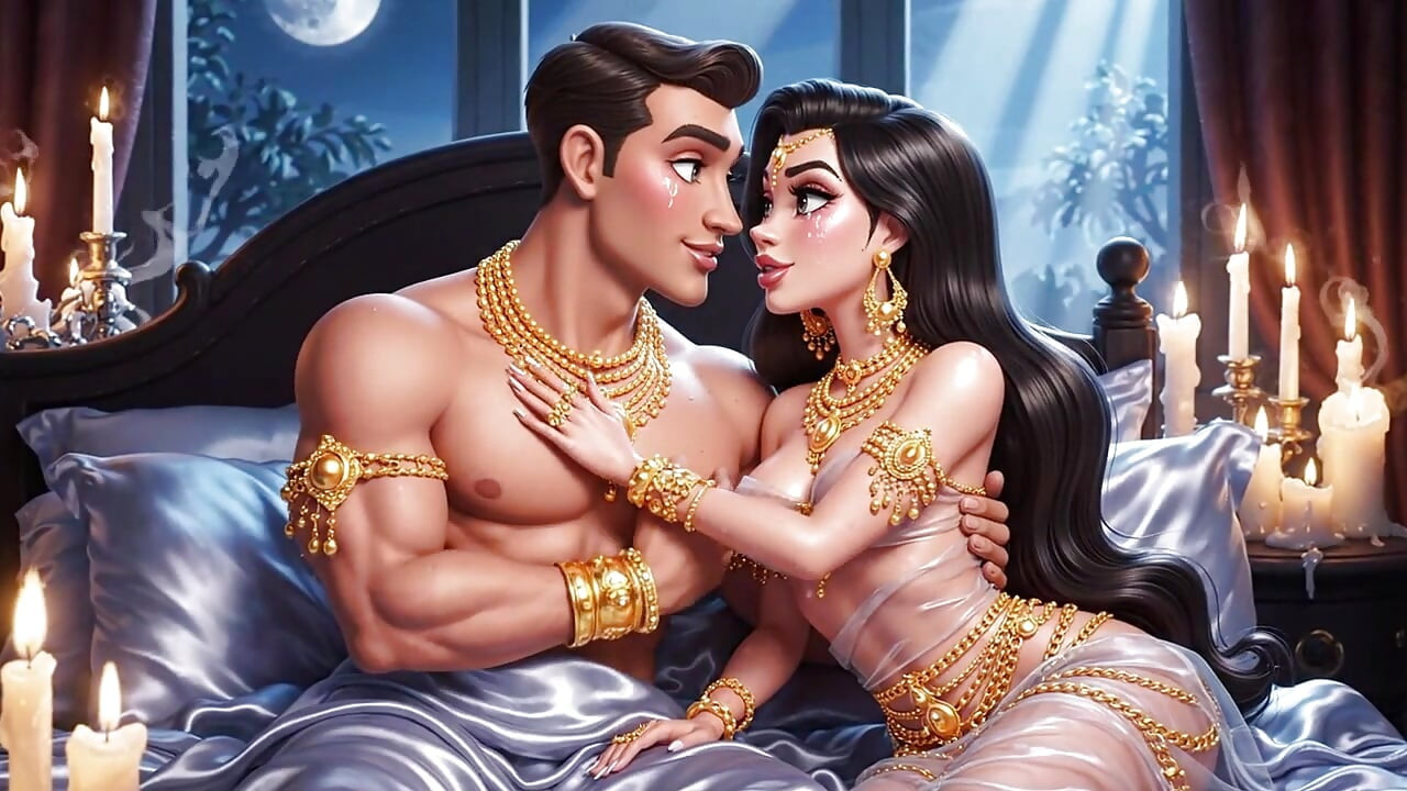 Moonlight Mein Desi Girl Ki Passionate Chudai - Heavy Jewellery Wali Randi