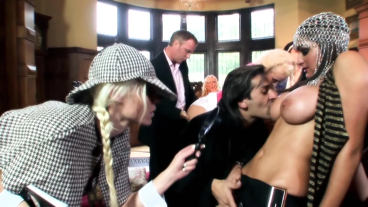 Amazing orgy after dinner