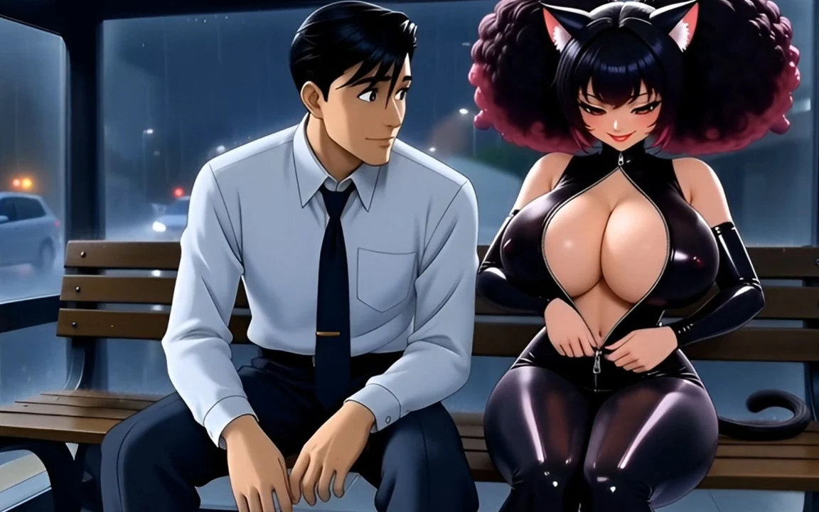 女孩想要爱和性. 成人动漫卡通. Ai Animation