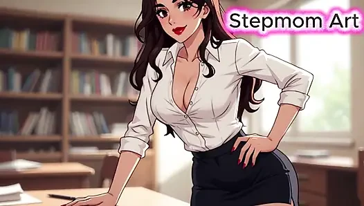 JOI Stepmom Professor Finger Fuck - Come with me 100% You'll cum - Dirty Talk
