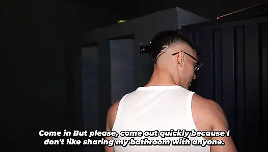 Big-bootied brunette stepmother ends up naked thanks to a prank by her stepson
