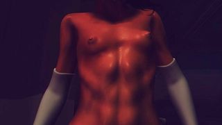 Muscle Fit Krankenschwester nimmt Schwanz in sexy POV-Action