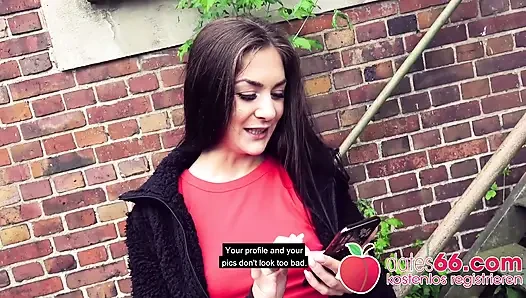 The Public Car Fucker: Hot Brunette (26 Years Old)