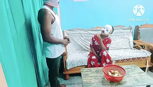 A Lustful Step Mother Unable to Control Her Feelings for Her Step Son - Full Tamil Dirty Talk with Moaning