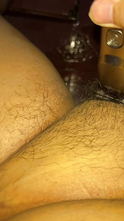 Me afeité el vello del pene completamente.