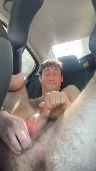 Donnie Pisspig in Public Car